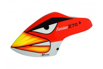 Airbrush Fiberglass Angry Bird Canopy - BLADE FUSION 270