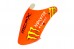Airbrush Fiberglass Orange Monster Energy Canopy - BLADE MCPX